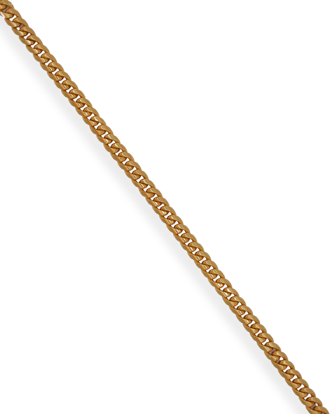 Silver gold plated miami cuban bracelet