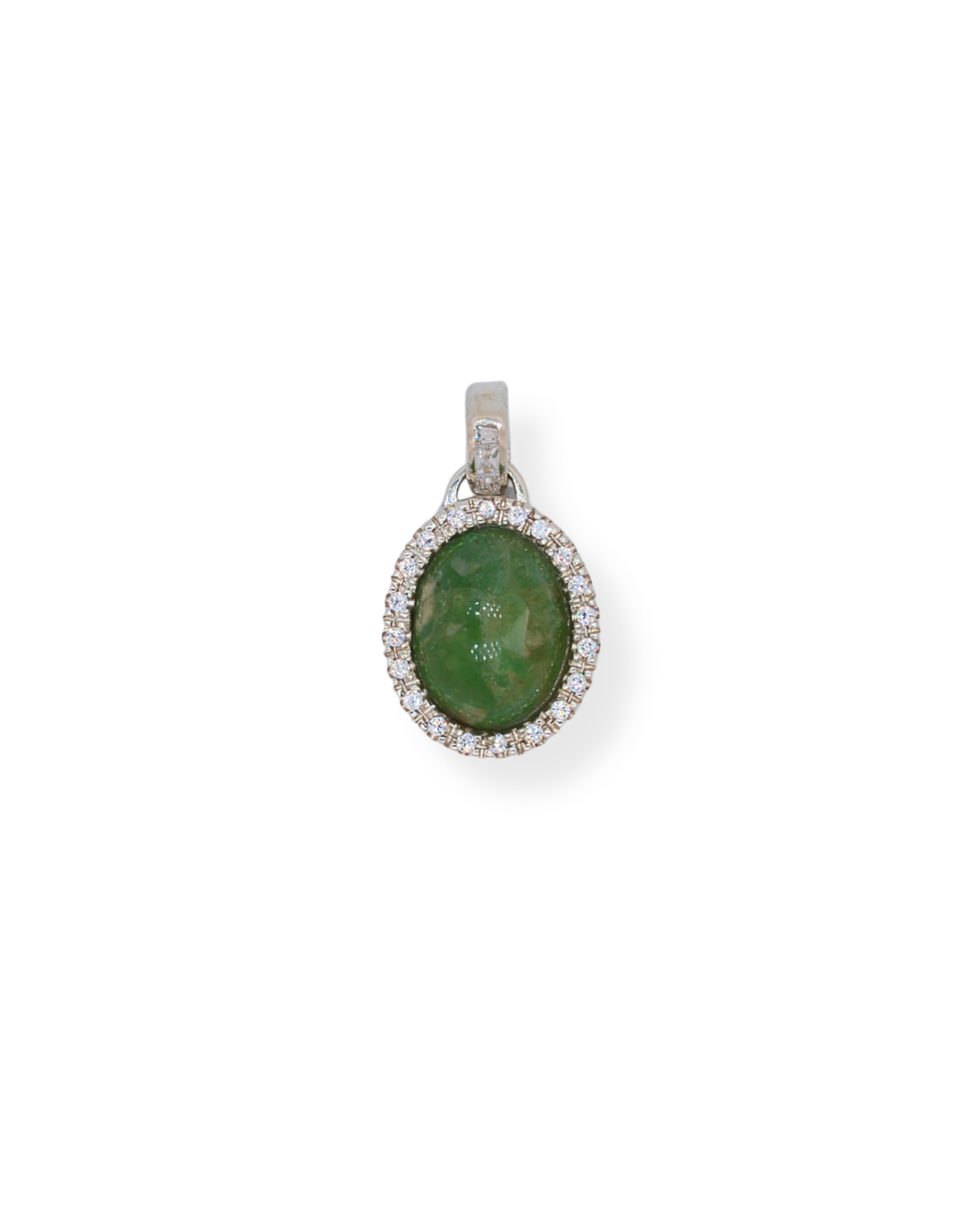 Silver Fluorite pendant