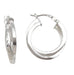 Silver hoop Earring