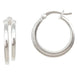 Silver Hoop Earring